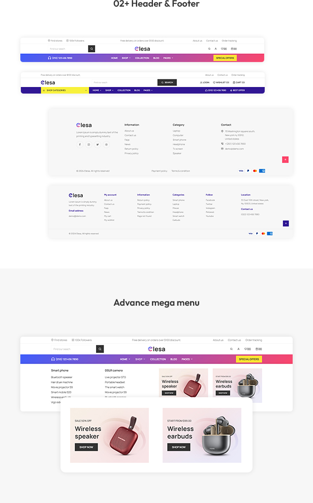 Elesa - Electronics & Gadgets Ecommerce Shopify 2.0 Theme - 2